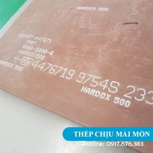 Thép tấm chịu mài mòn